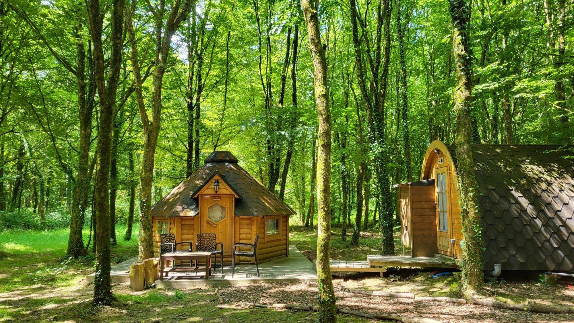 Le Domaine Insolite De Broceliande Пемпон Екстер'єр фото